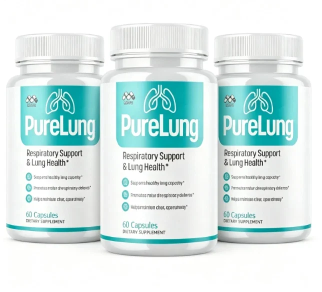 PureLung respiratory antioxidant support three-bottle pack